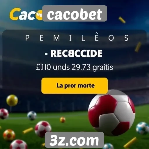 Plataforma de apostas Cacobet tem promoções interessantes